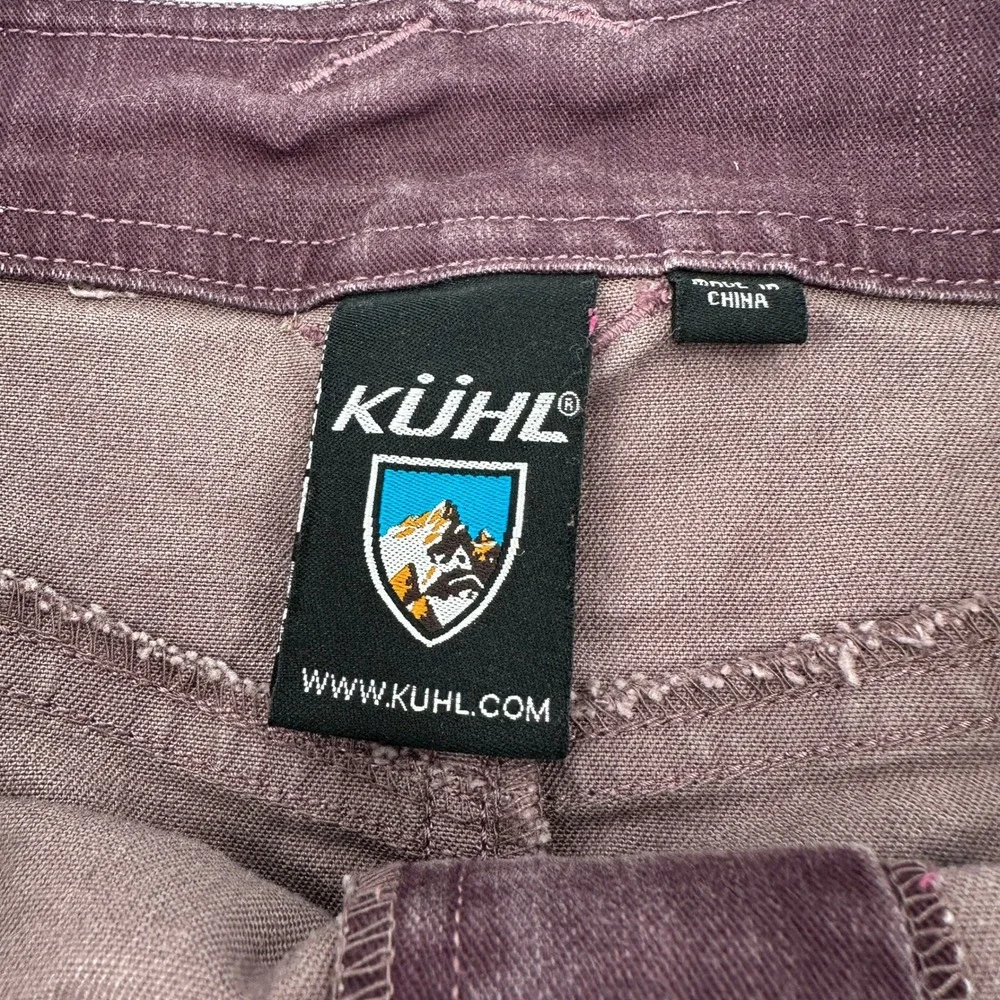 Kuhl Women Plum‎ Purple Utility Hiking Skirt Size 4 Stretch Outdoors Travel Gorp